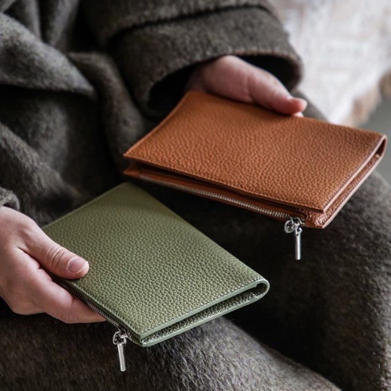 Index Card Holder - Lederen paspoorthouder covers case waterdichte reis