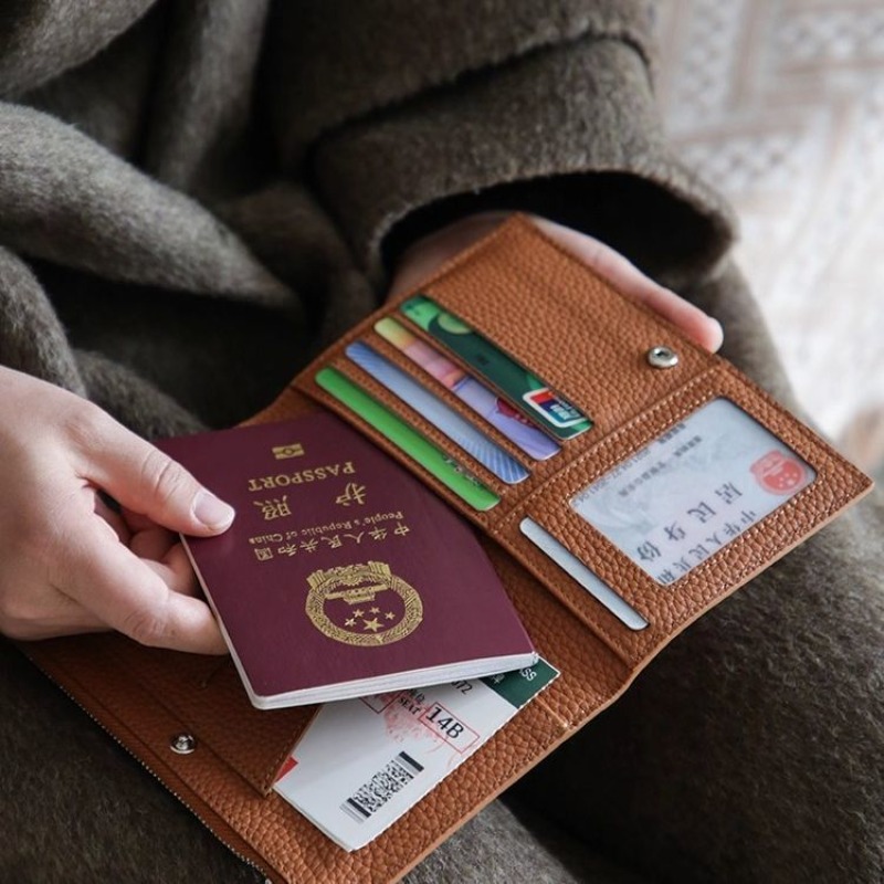 Lederen paspoorthouder covers  - Index Card Holder recensie en prijs