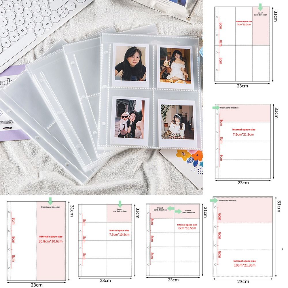 10 STKS Transparant A4 Kpop Fo - Binder A4 Lever recensie en prijs
