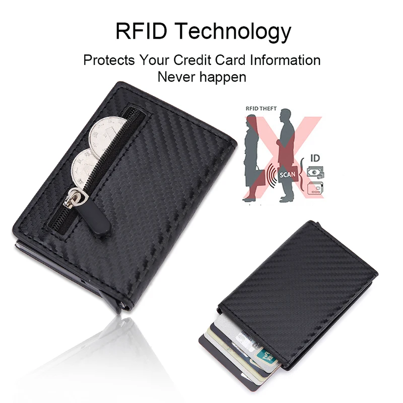 RFID-blokkerende kaartportemon - Index Card Holder recensie en prijs